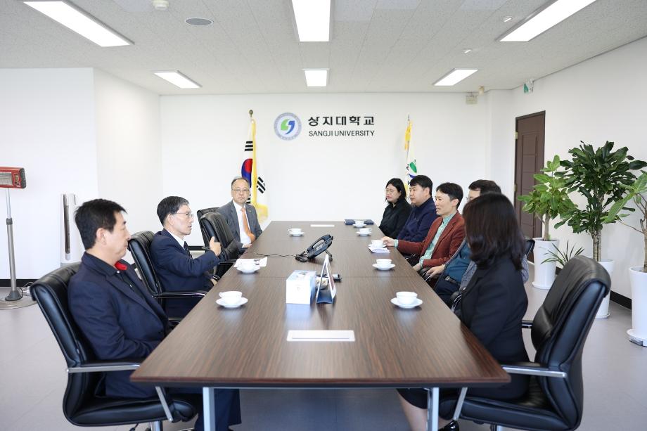 상지대, (재)상지학원발전기금재단 시설확충사업 준공 기념식 진행 7