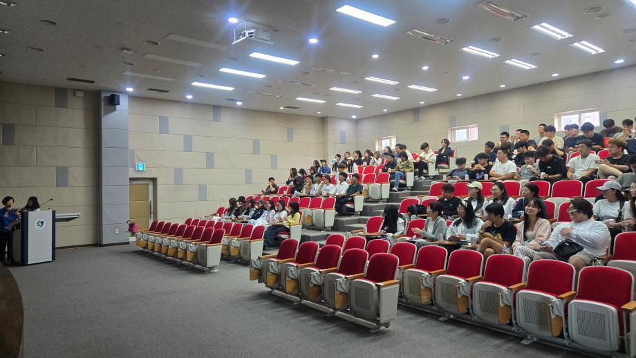 2025학년도 2학기 외국인 유학생(학부 및 석/박사) 개강 간담회 이미지